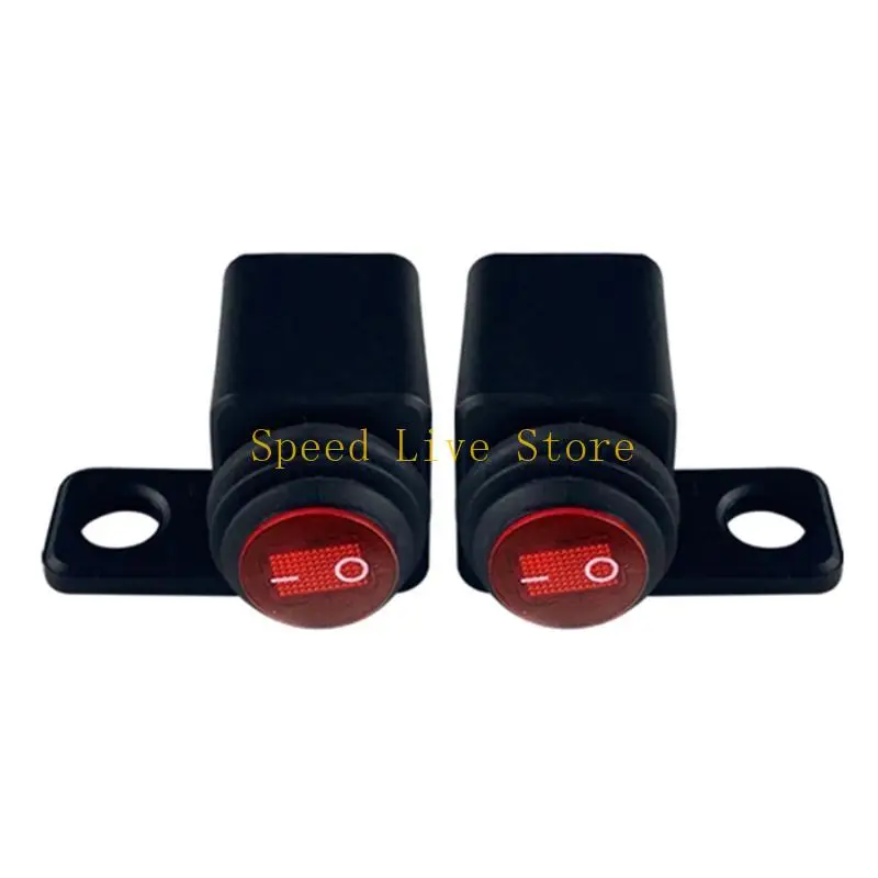 547C Motorbike ON/Off Switch Headlight Spot light Switch Double Flashing Steering