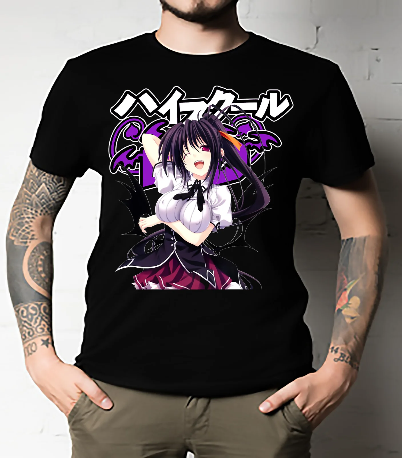 Akeno Himejima - High School DxD Essential T-Shirt Unisex All size