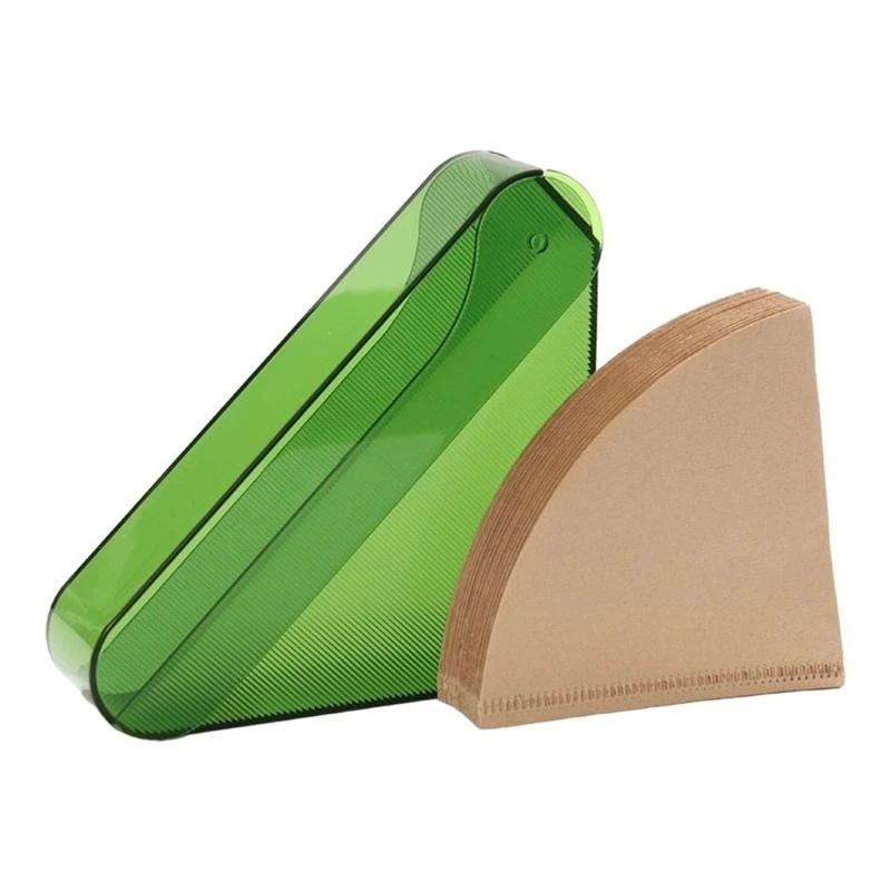 Y3NA Filter Paper Storage Box for Coffee Brewing Fan Filtering Papers Container
