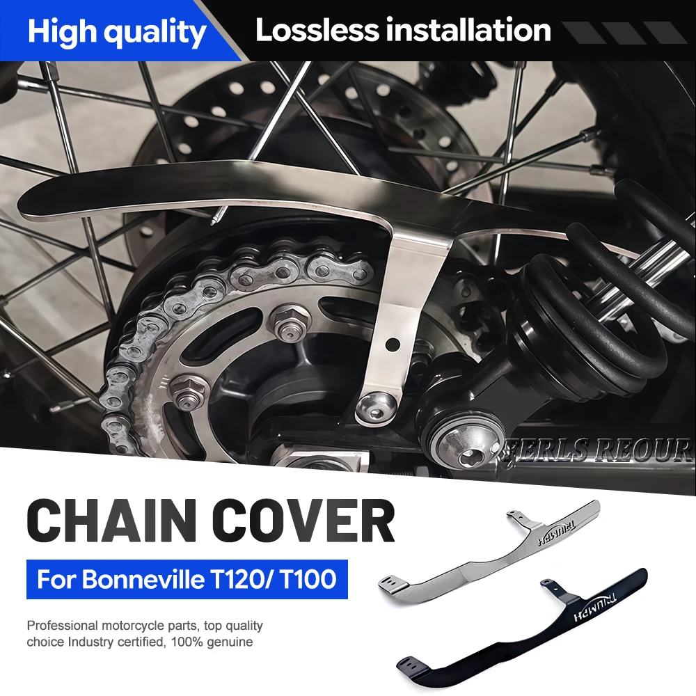 

For Bonneville T100 T120 Thruxton RS Motorcycle Accessories Chain Guard Protector Cover For Speed Twin Scrambler 900 1200