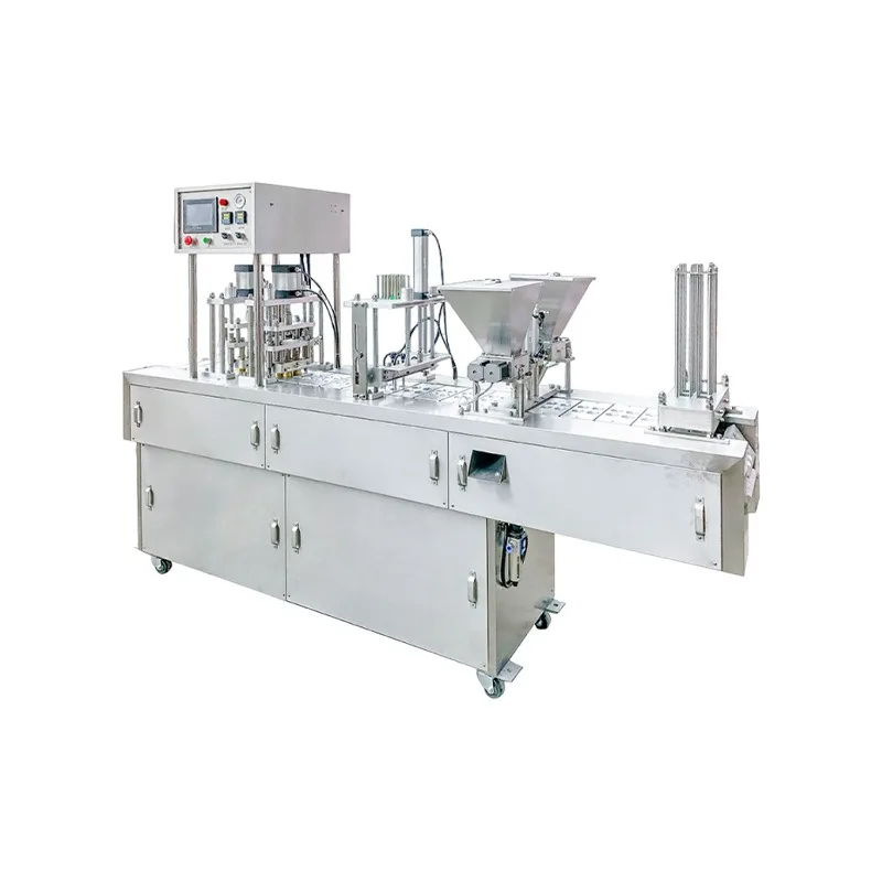 Cup instant coffee capsule automatic filling and sealing machine, automatic sealing machine