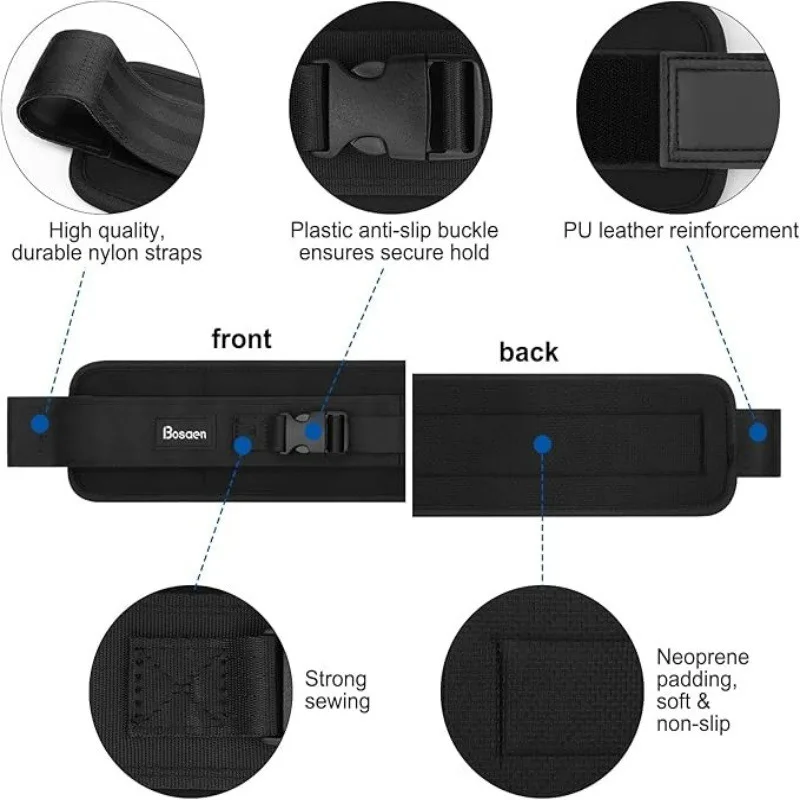 

2025 new arm bridge auxiliary Assisted training belt Hip Thrust arm bridge belt waist weight fitness Gym Accessories