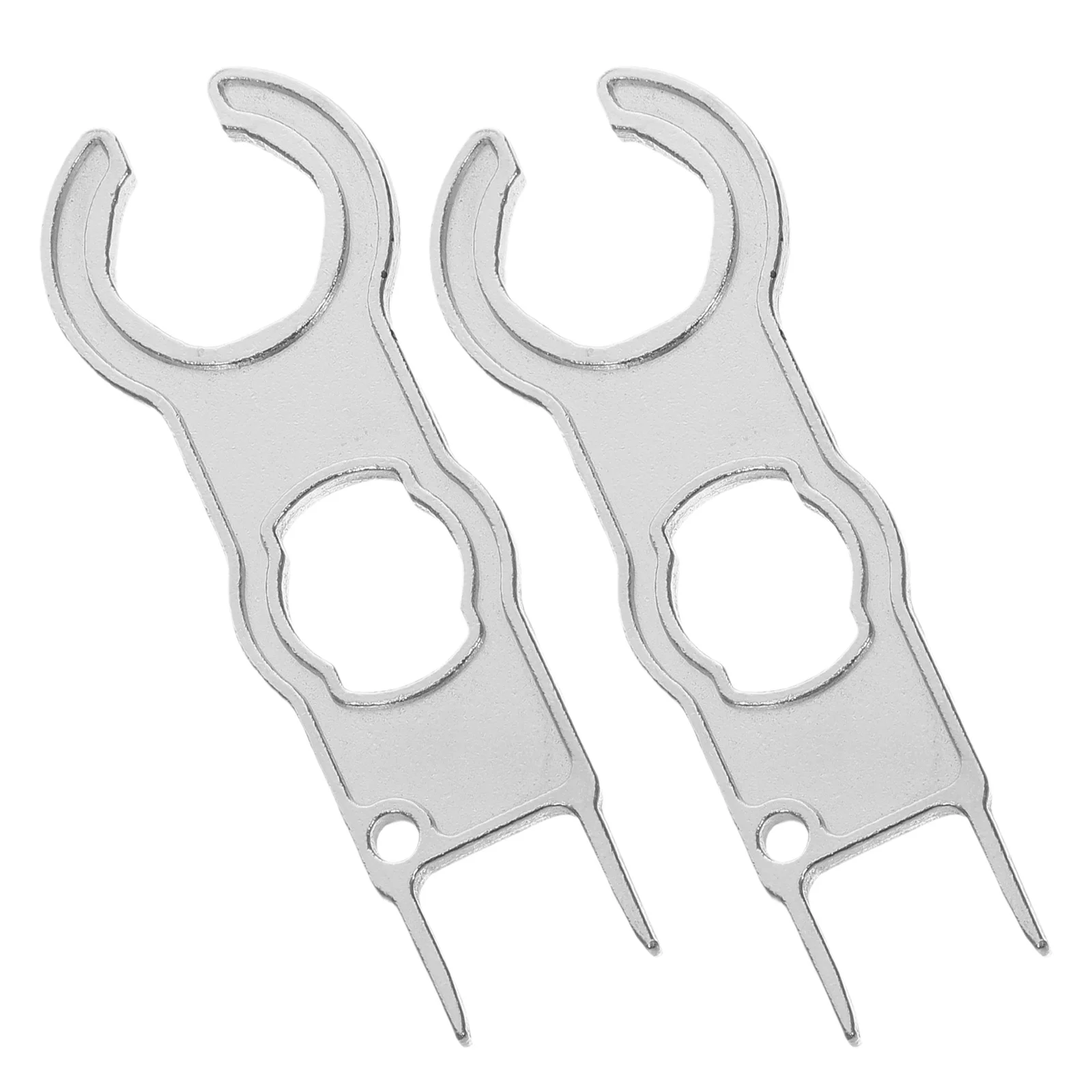 1 زوج الشمسية المفك وجع سبائك الزنك أداة لشد التفكيك تركيب موصل إزالة متعددة الوظائف المعادن عرافة #5