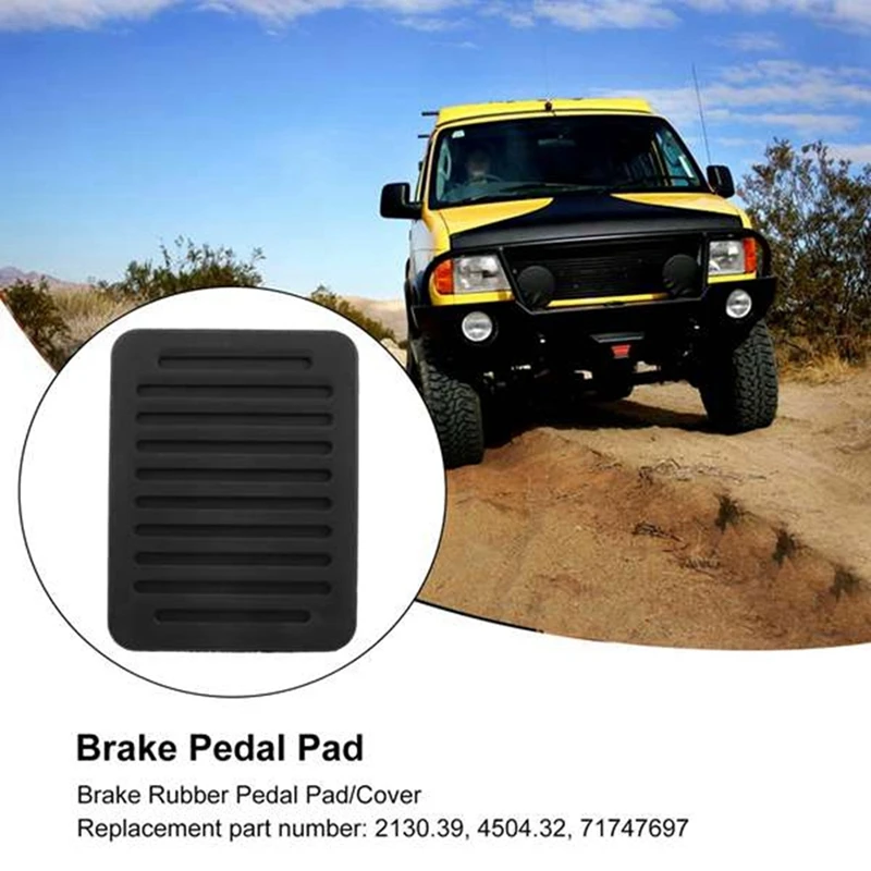 

Резиновая накладка на педаль тормоза автомобиля, 5 шт., 2130,39, 4504,32, 71747697 для Fiat Ducato Peugeot Boxer Citroen реле 2006 +, запчасти