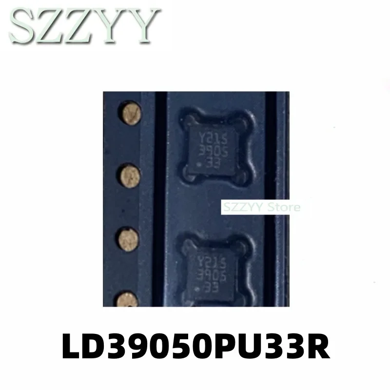 5PCS LD39050PU33R silk screen 3905 QFN6 packaging low voltage differential linear stable terminal