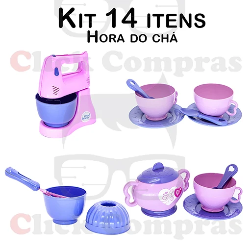 Toys Kitchen Tea and Cake Time 14 PCs