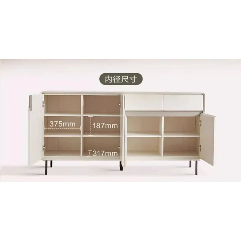 Cream Style Storage Shoe Cabinets Living Room Closet Modern Organizer Shoe Cabinets Living Room Home Furniture Sapateira LLSC