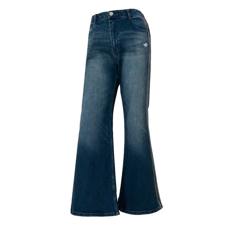 

Adidas Trefoil Women's Pants Fashionable Denim Sweatpants Outdoor Trendy Casual Pants Long Pants Kt3174