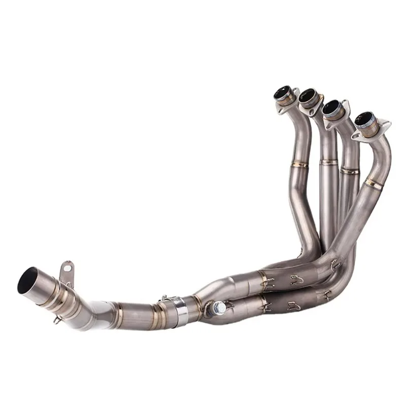 For Kawasaki Z900 Z900 Full Motorcycle Stainless Steel Exhaust System 51MM Front Pipe Connection Escape Slide Sleeve Pipe