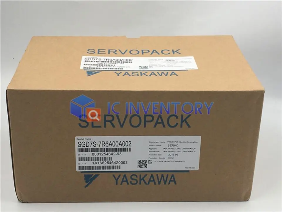 

1PCS New Yaskawa servo driver SGD7S-7R6A00A002