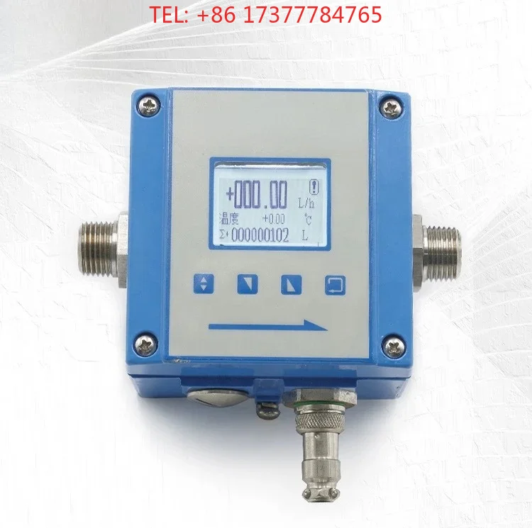 Low-cost Electromagnetic Flowmeter Mini 4-20 m A output digital magnetic flow meter for water juice and milk DN 3~DN 15 AMAG