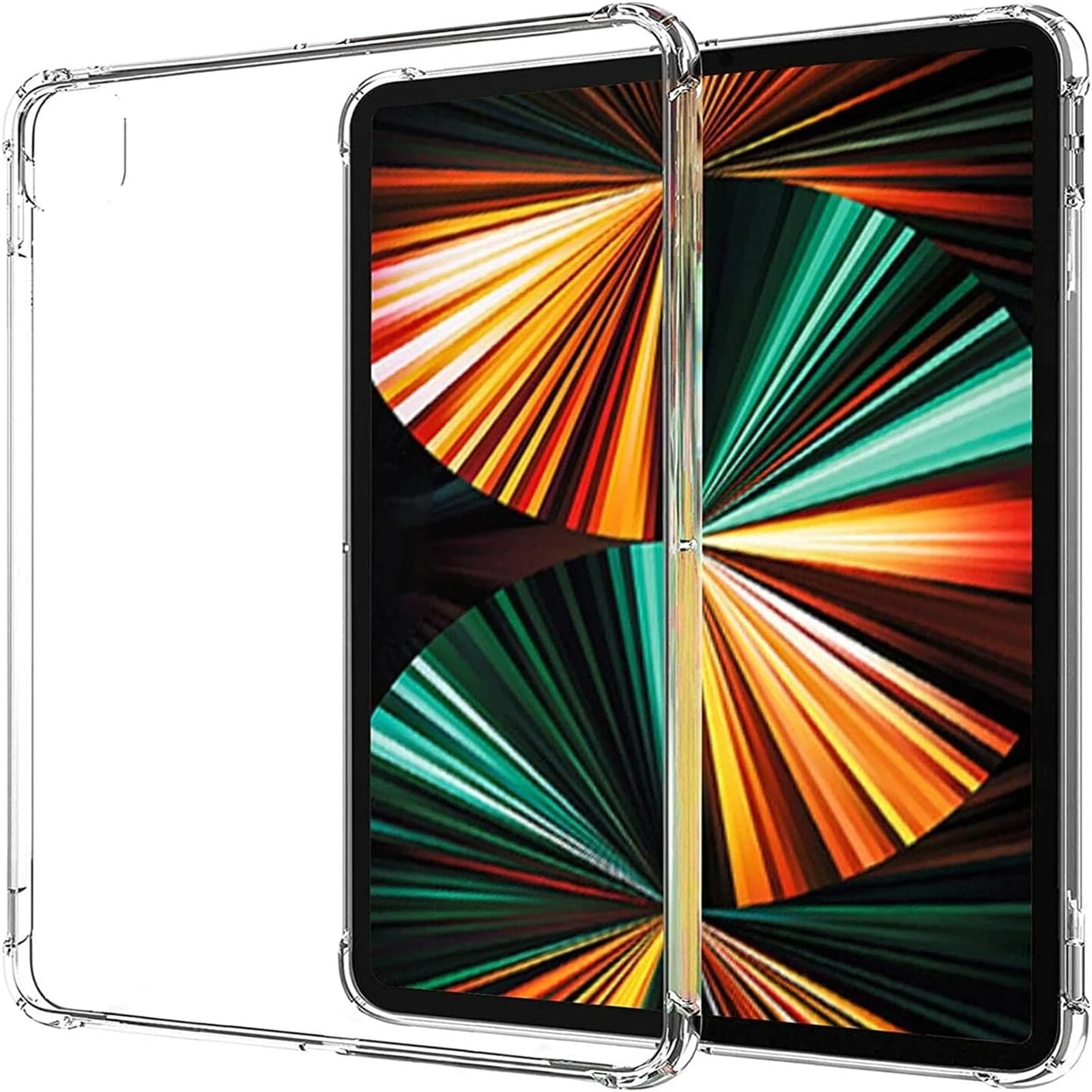 

Прозрачная фотовспышка для iPad Pro 11 2021 3-го поколения Противоударная подушка безопасности из ТПУ Защита от царапин для iPad Pro 11 дюймов 2021