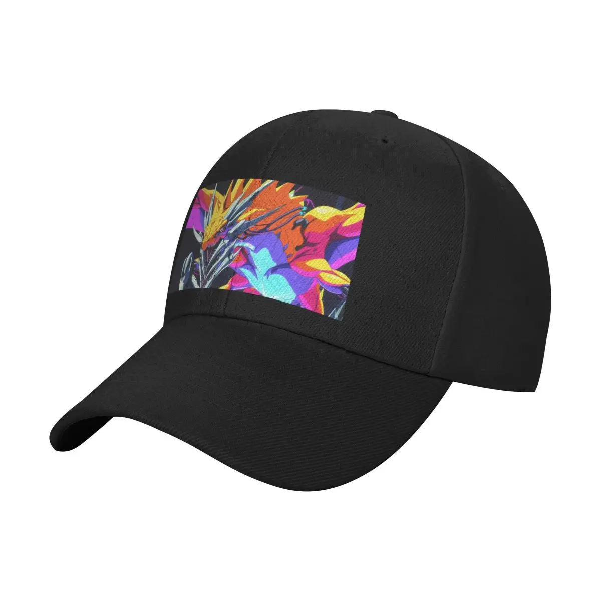 Fashion The Cyber Beast S Flight In Neon Light baseball cap Sporty Casual Women's Cap