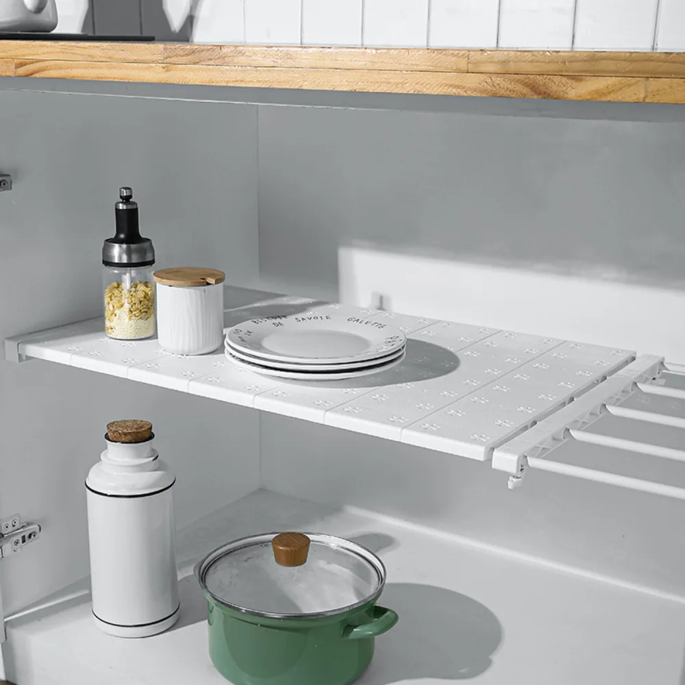 Cucina bagno supporti telescopici mensola armadio estensibile mensola armadio fai da te divisorio per armadio strumento cucina bagno Rack