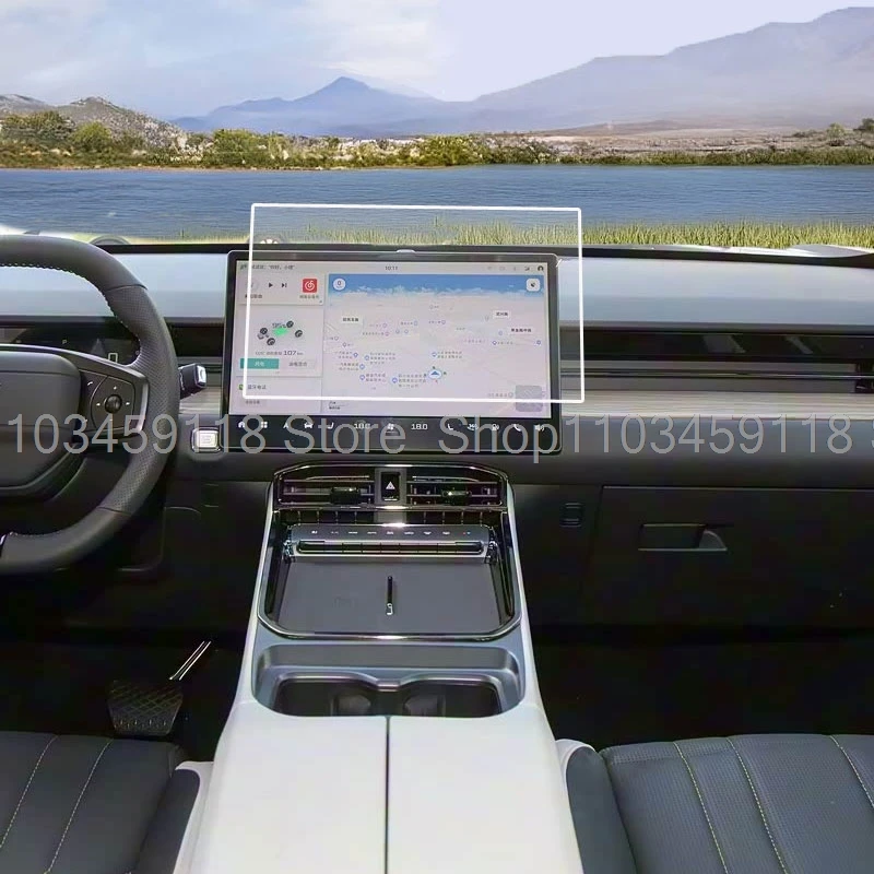 

Защитная пленка из закаленного стекла для JIERU shanhai L6 2023, автомобильная GPS-навигация, аксессуары для защиты от царапин
