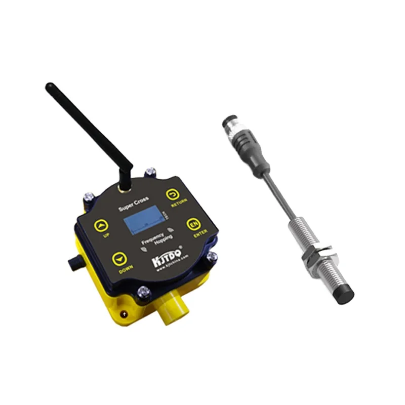 

KJT IP 65 Latest Design NPN/PNP M8 Customized 1000m Wireless Transmitter Proximity Sensor 12-24VDC