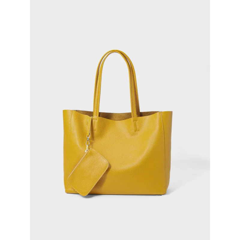 

New Single Shoulder big Bag Cowhide Handheld Simple Genuine Leather bags for women quality Large Capacity Commuter the Tote Bag