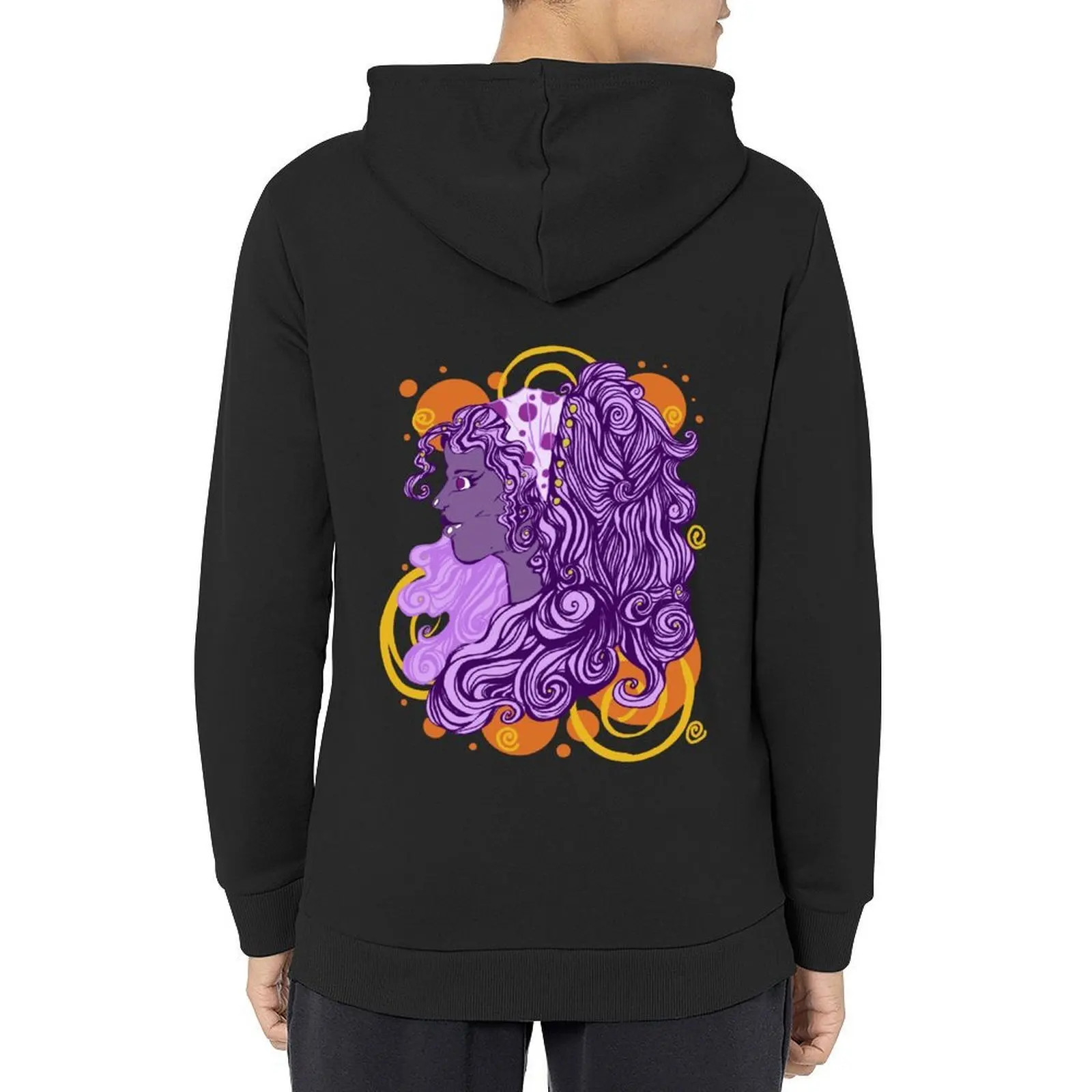 

Violet girl Hoodie men's autumn clothes japanese style autumn new products korean clothes men's oversize hoodie
