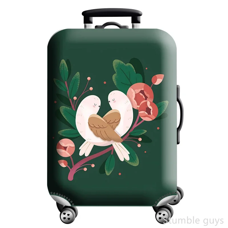 

Stretchy Durable Luggage Cover Protective Anti-Dust Washable Suitcase Protector Essential For Road Trips 18-32 Inch