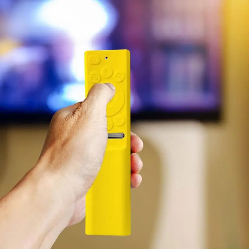 ForSamsung Smart TV Solar Remote Control Protective Cover Anti-fall Thicken Silicone Non-slip BN59-013928 Durable Protect Cases