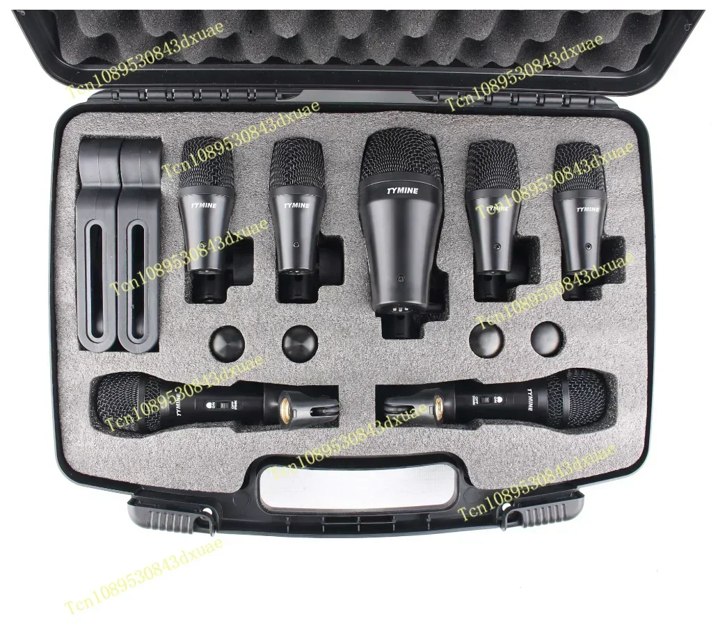 Professional PGA-DMK7 drum microphone kit 7 pieces,musical instrument microphone