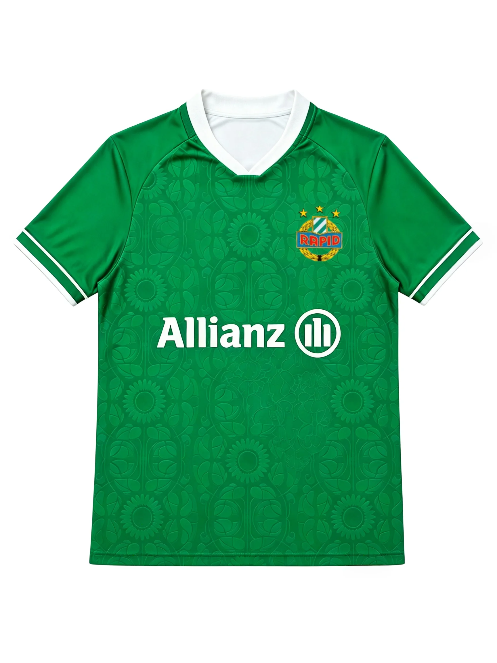 Image of 2026/2027 Rapid Wien Fußball 3D Trikot T-Shirt Bequem und atmungsaktiv Kurzärmelig für Herren und Damen Locker geschnitten Fan-Geschenk Oberteil