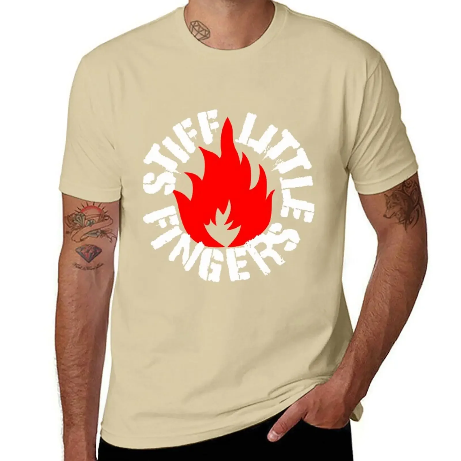 Still Payu STIFF LITTLE FINGERS T-Shirt Animal Prinfor Boys Summer Tops Men's T Shirts 2026 Men T-shirt Tops Fashion Clothing