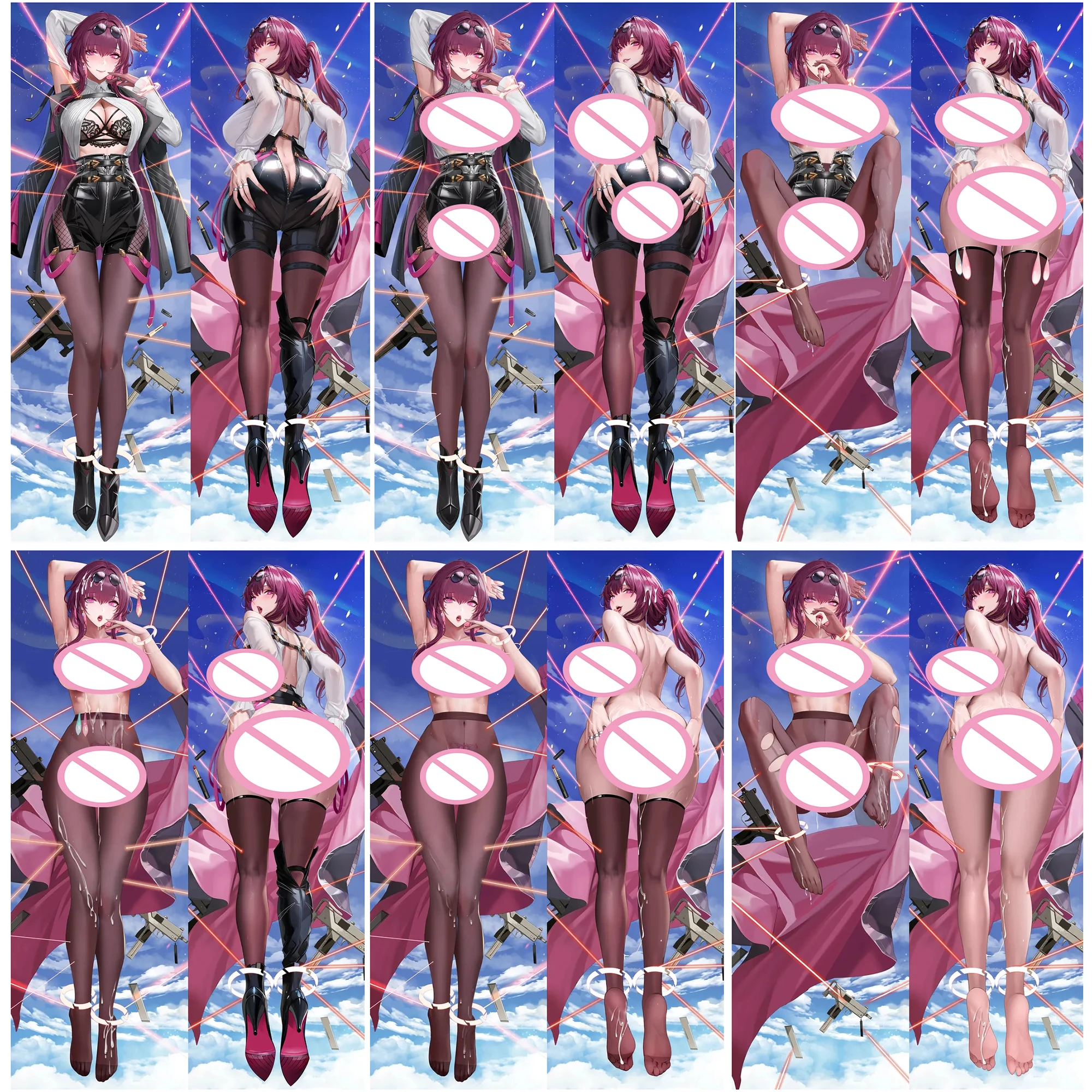 

Original Game Kafka Honkai: Star Rail Double-sided Dakimakura Hugging Body Pillow Case Cushion Cover Cosplay Bedding Decor