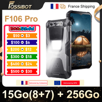 FOSSiBOT F106 Pro Smartphone robust (8 + 7)Go RAM /256Go ROM mAh 6,58 \