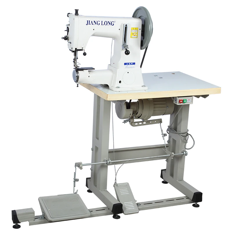 

441S 205 Multi-function Leather Super Thick Heavy Du ty Compound Feed Cylinder Bed Sewing Machine for Thick Materials