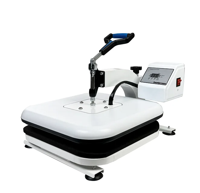 Premium 38x38cm Swing Away Sublimation Heat Press  Intense T-Shirt Pattern Transfer  Professional  Grade Imprinting