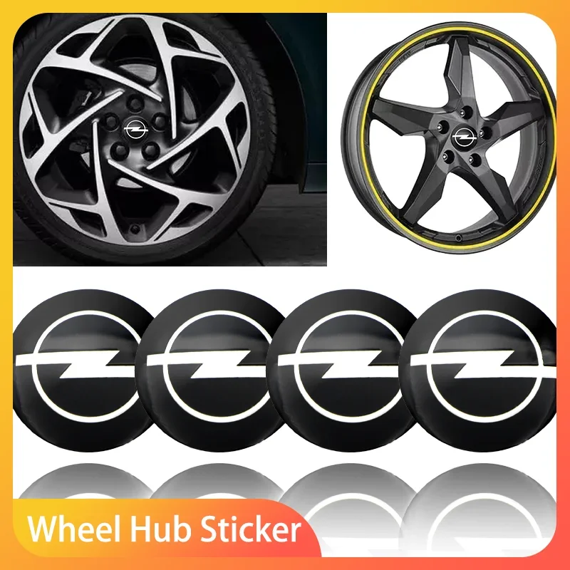 4 stücke 56mm Auto Rad Center Hub Cap Felge Abdeckung Emblem Aufkleber Für Opel Astra jg Insignia Corsa d Vectra c Zafira eine Auto Gadgets