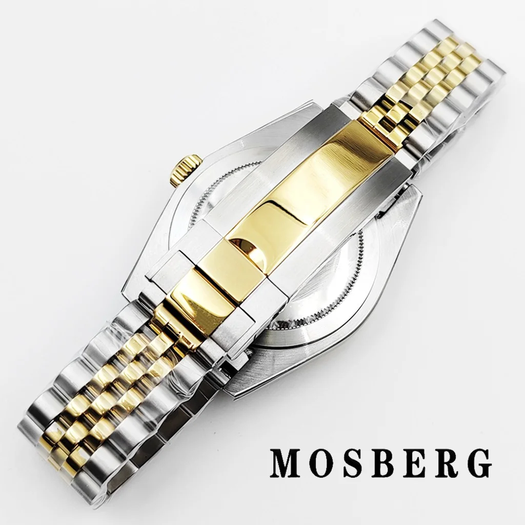 39 مللي متر 36 مللي متر NH35 ساعة حافظة الفولاذ المقاوم للصدأ الياقوت الزجاج ل NH35 NH36 ETA2824 ST2130 Miyota8215 8205 حركة ملحق جزء