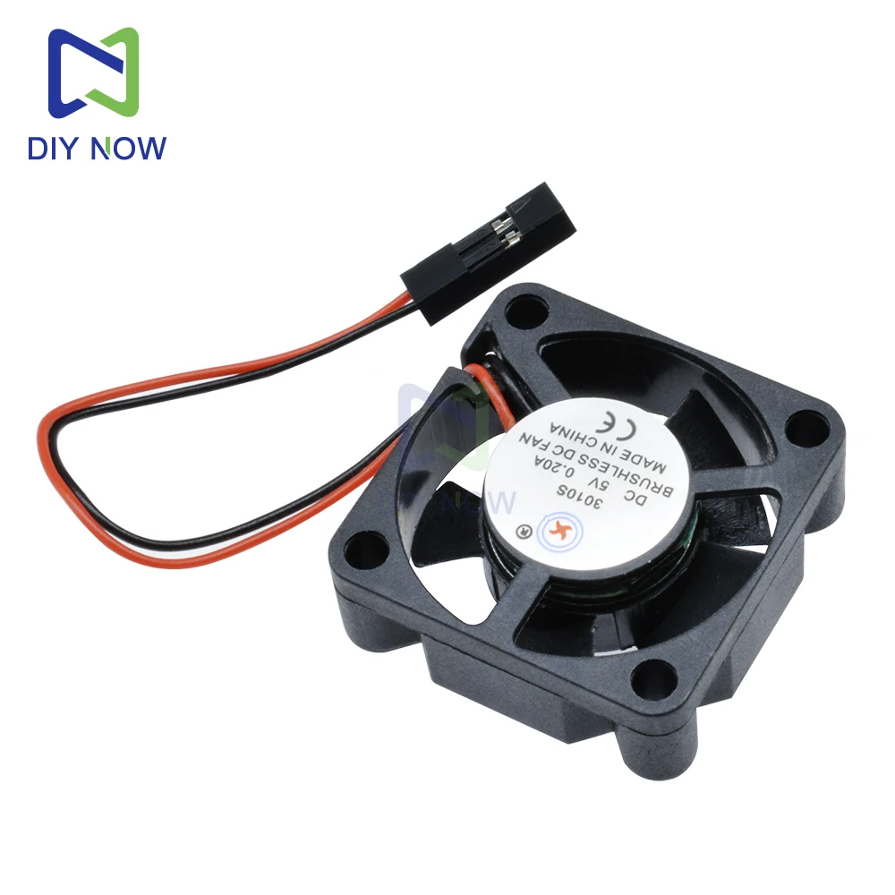 voor Raspberry Pi-behuizing met ventilator en koellichaam: behuizing en ventilatorcombinatieframe voor Raspberry Pi Model 2/B+