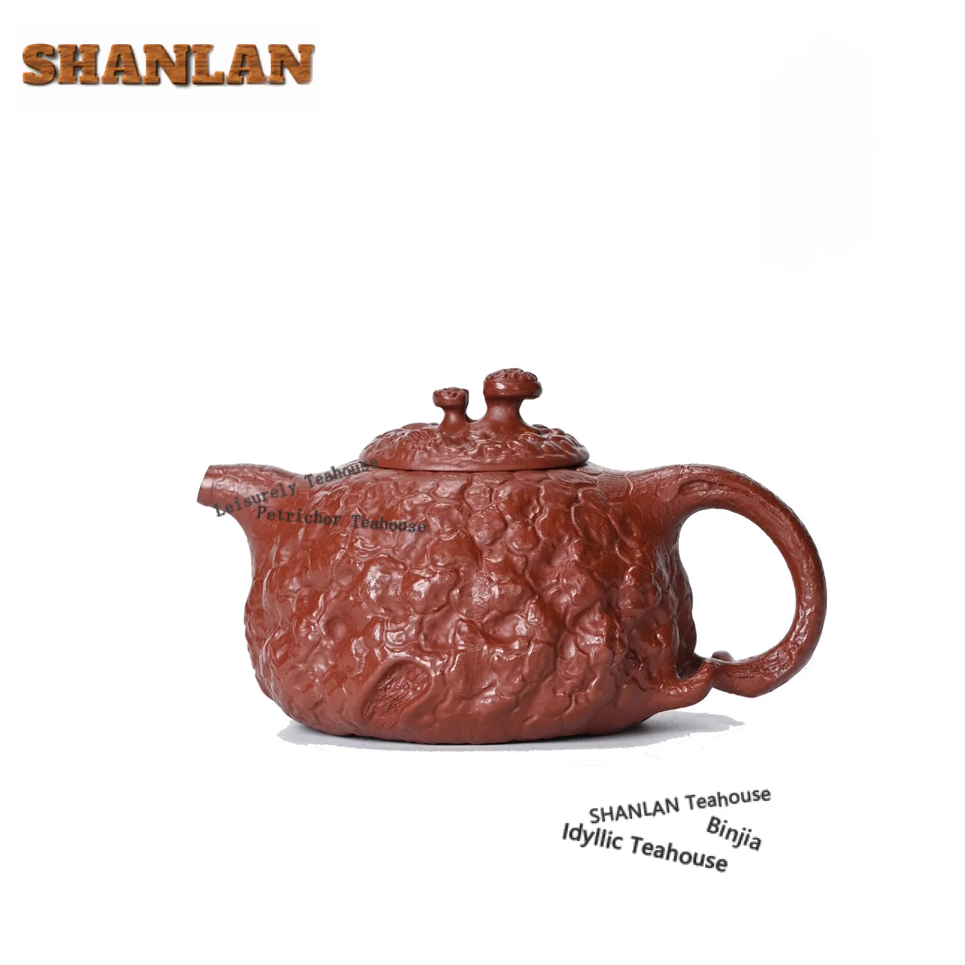 

200ml Aesthetic Yixing Purple Clay Teapots Handmade Ganoderma Lucidum Pot Raw Ore Dahongpao Mud Kettle Zisha Tea Set Gifts