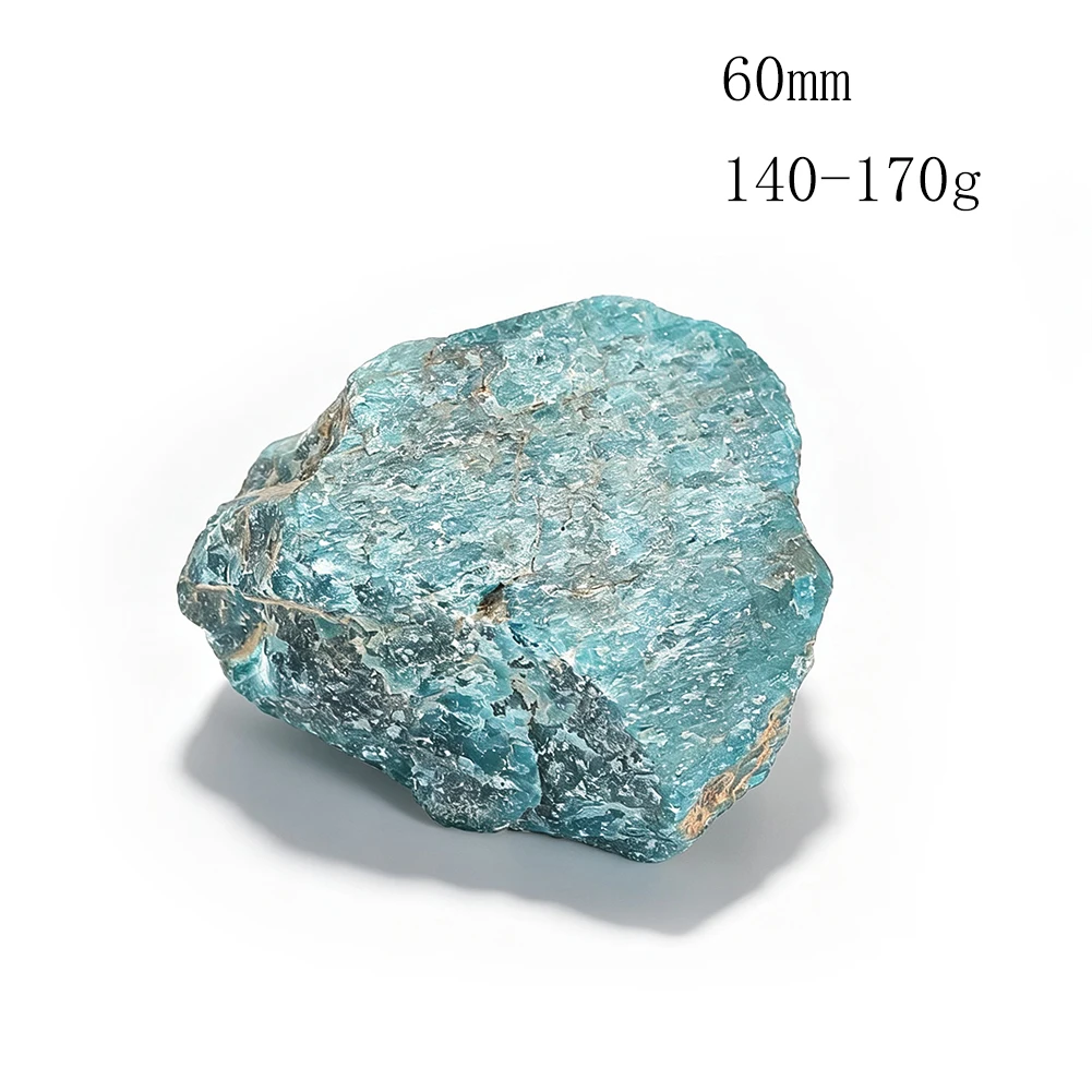 Natürlicher blauer Apatit-Rohstein, Mineralspezimen, unregelmäßiger Kristallfelsen für Heimdekoration, Tischdekoration, Ornament und Sammlerstück. – Detail 3
