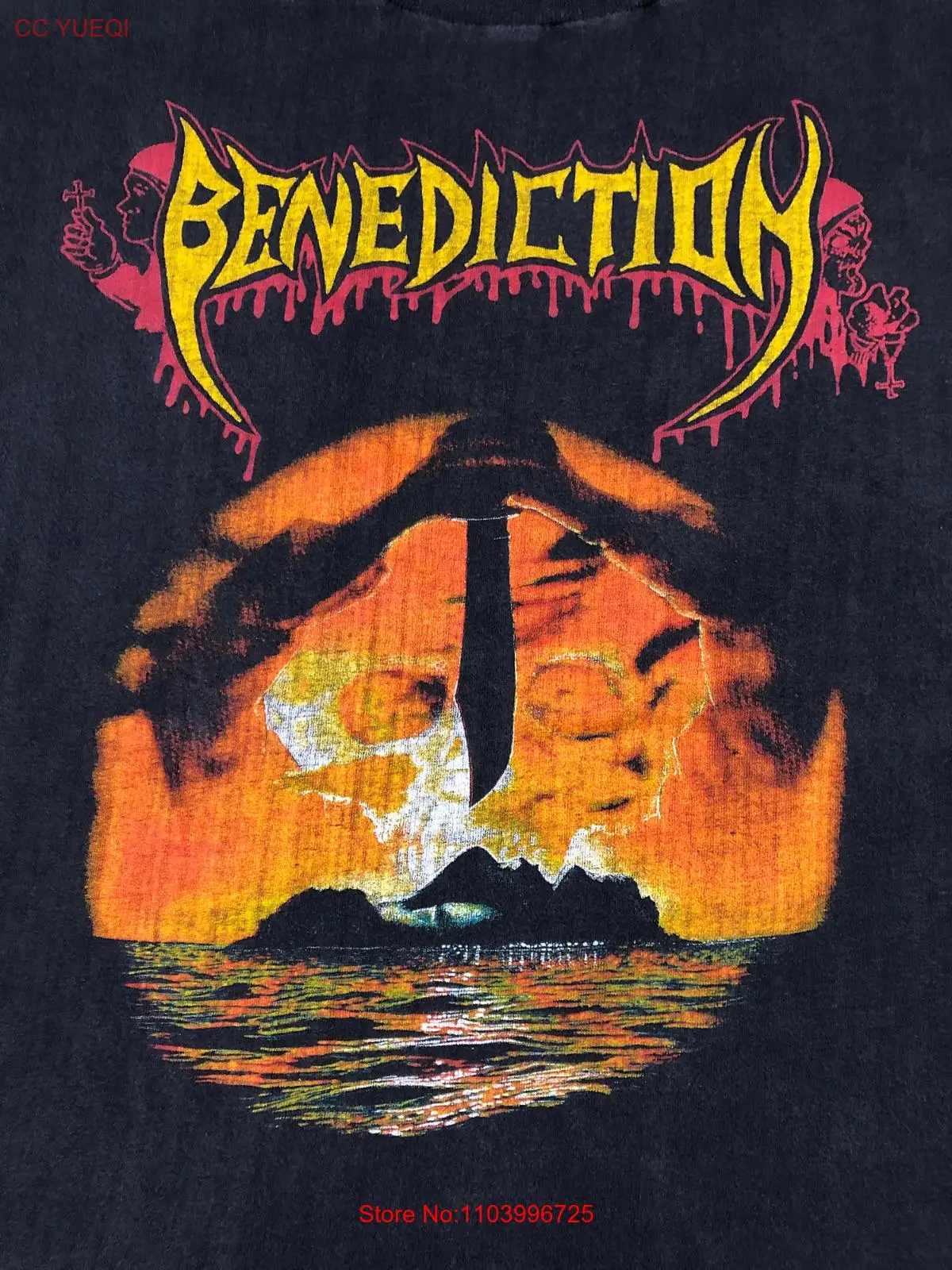 Benediction 90s Subconscious Terror T-Shirt Unisex Tee Best Gift S-4XL DA492