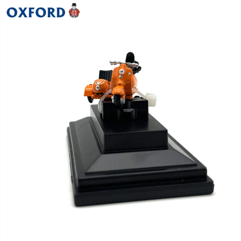 Diecast oxford escala 1:76 motocicleta britânica liga de ouro modelo de carro brinquedo colecionável presente lembrança exibição ornamento