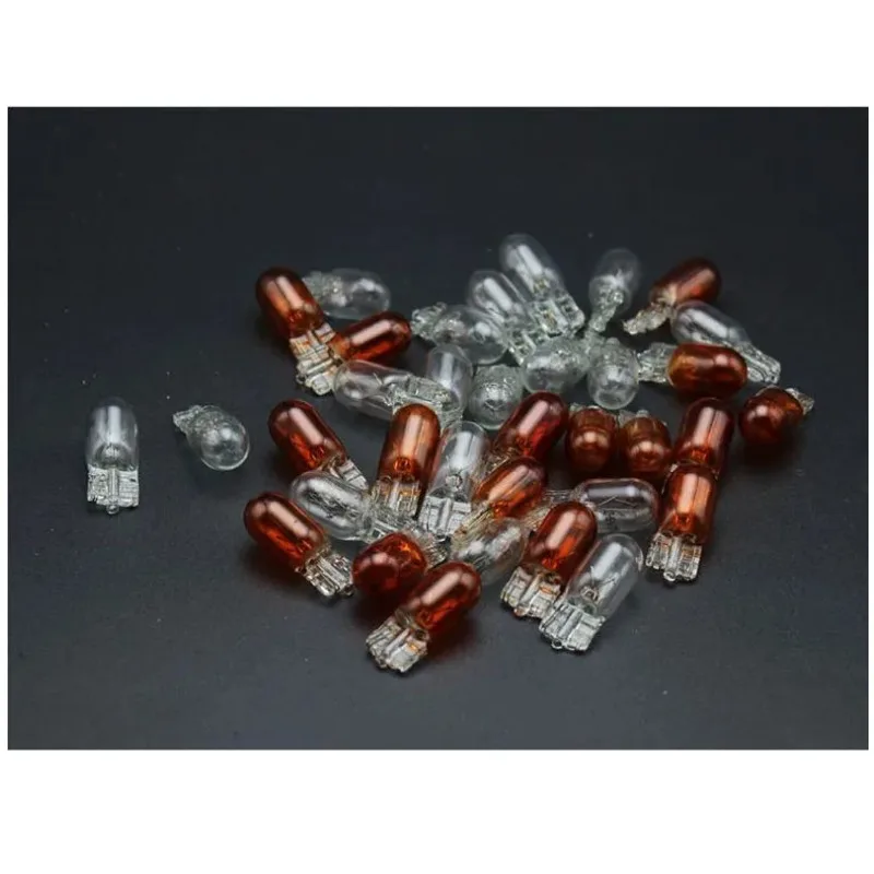 10pcs Electric tricycle electric vehicle plug 12V 48V 55V 60V 70V turn signal tail light Instrument Light 3W Bulb Accessories