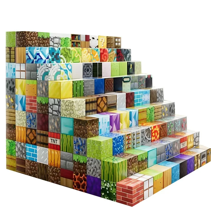 Bricolage blocs de Construction magnétiques jouets ensemble d'assemblage pour enfants blocs de Construction de jouets jeux de Construction de table jouet de Construction magnétique