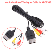 1.8M Composite AV Audio Video TV Adapter Cable for SEGA Dreamcast RCA Cord for DC