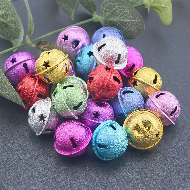 

10/20/30Pcs Multicolour Christmas Bells For Home Garden Wedding Party Decoration Crafts DIY Handmade Make Earrings Jingle Ball