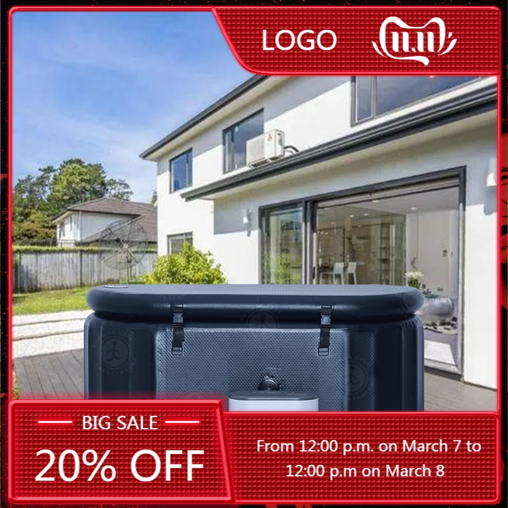 STLF داخلي قطرة غرزة المحمولة سبا بركة نفخ سبار حوض استحمام ساخن في الهواء الطلق سبا حوض الاستحمام حمام سباحة للتعافي