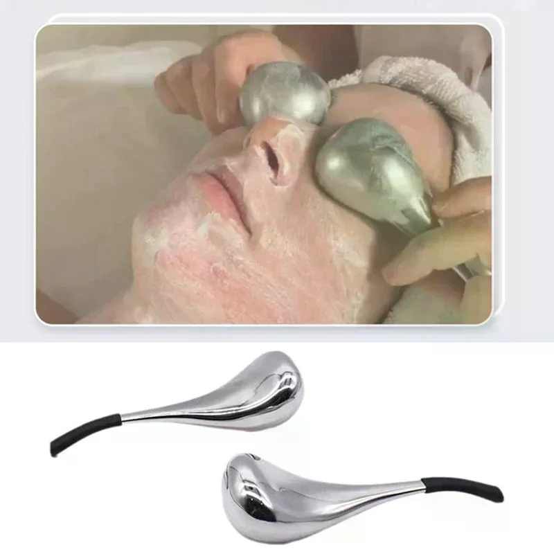IJsbollen Gezichtsverzorgingshulpmiddel voor gezicht en ogen Roestvrijstalen schoonheid Cryo-sticks voor vrouwen Koelende spa-bollen