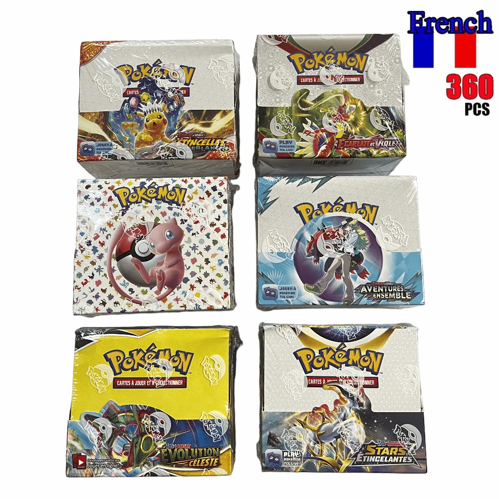 360Pcs French Pokem…