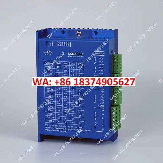 Suitable for 2-phase NEMA 24 NEMA 34 series/LCDA86H DC closed-loop stepper motor driver