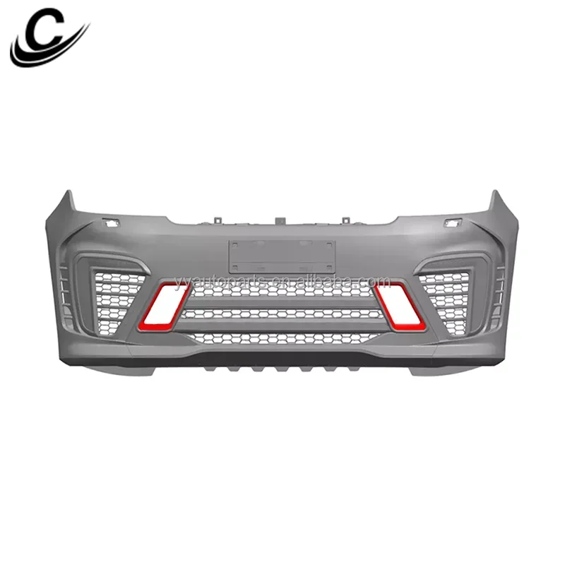 Auto Accessories Facelift Upgrade Warrior Front Bumper with Grill For Range Rover Sport Surround Body Kit