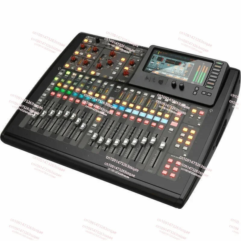 X32 40-channel Digital Mixer with 32 Gain-Programmable Mic Preamps, 25 Motorized Faders, Virtual FX Rack, and 7