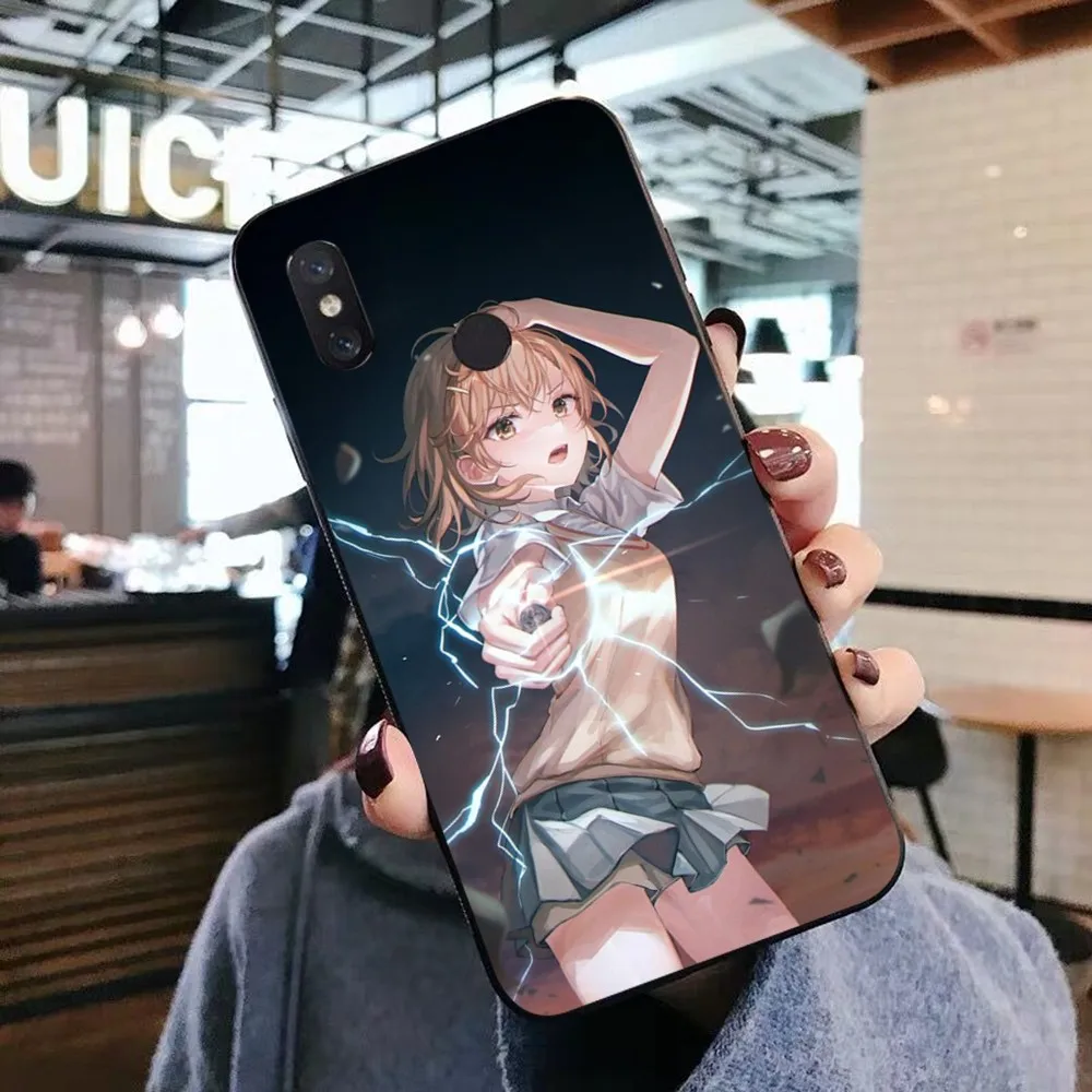 A Certain Scientific Railgun Phone Case For Xiaomi Mi 5X 8 9 10 11 12 lite pro 10T PocoX3pro PocoM3 Note 10 pro lite