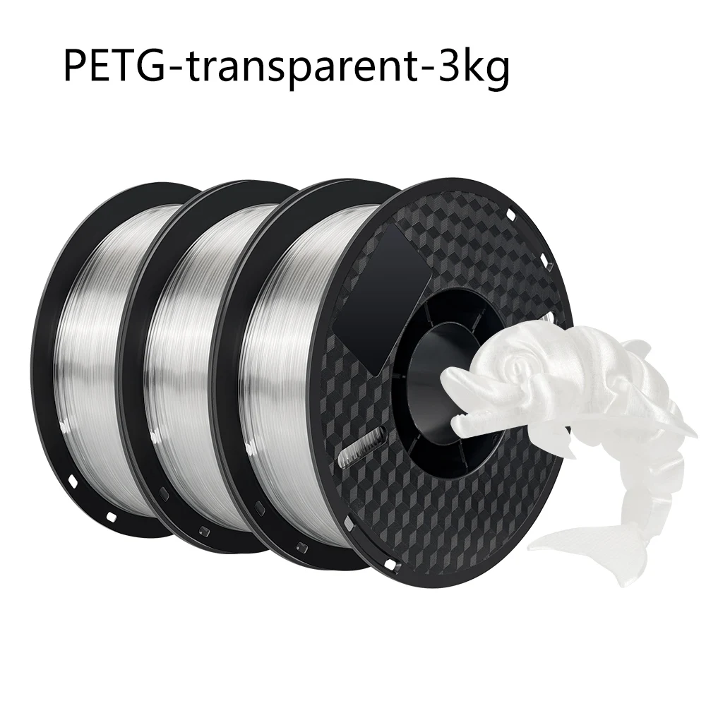 Kingroon 3Kg Drievoudige Kleur Zijde Pla Filament Regenboog Pla Petg Snel 3d Drukmateriaal Tricolor 1.75Mm Voor Bambu Lab Printers